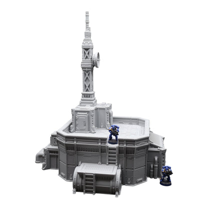 Outpost Comms Station - 28mm Wargaming Scatter Terrain Scenery Tabletop