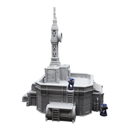 Outpost Comms Station - 28mm Wargaming Scatter Terrain Scenery Tabletop