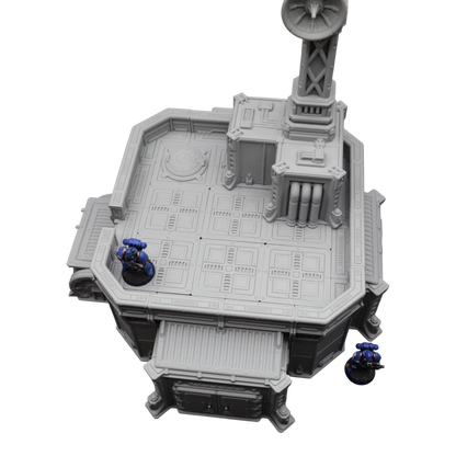 Outpost Comms Station - 28mm Wargaming Scatter Terrain Scenery Tabletop
