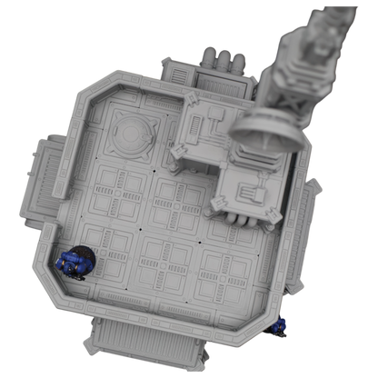 Outpost Comms Station - 28mm Wargaming Scatter Terrain Scenery Tabletop