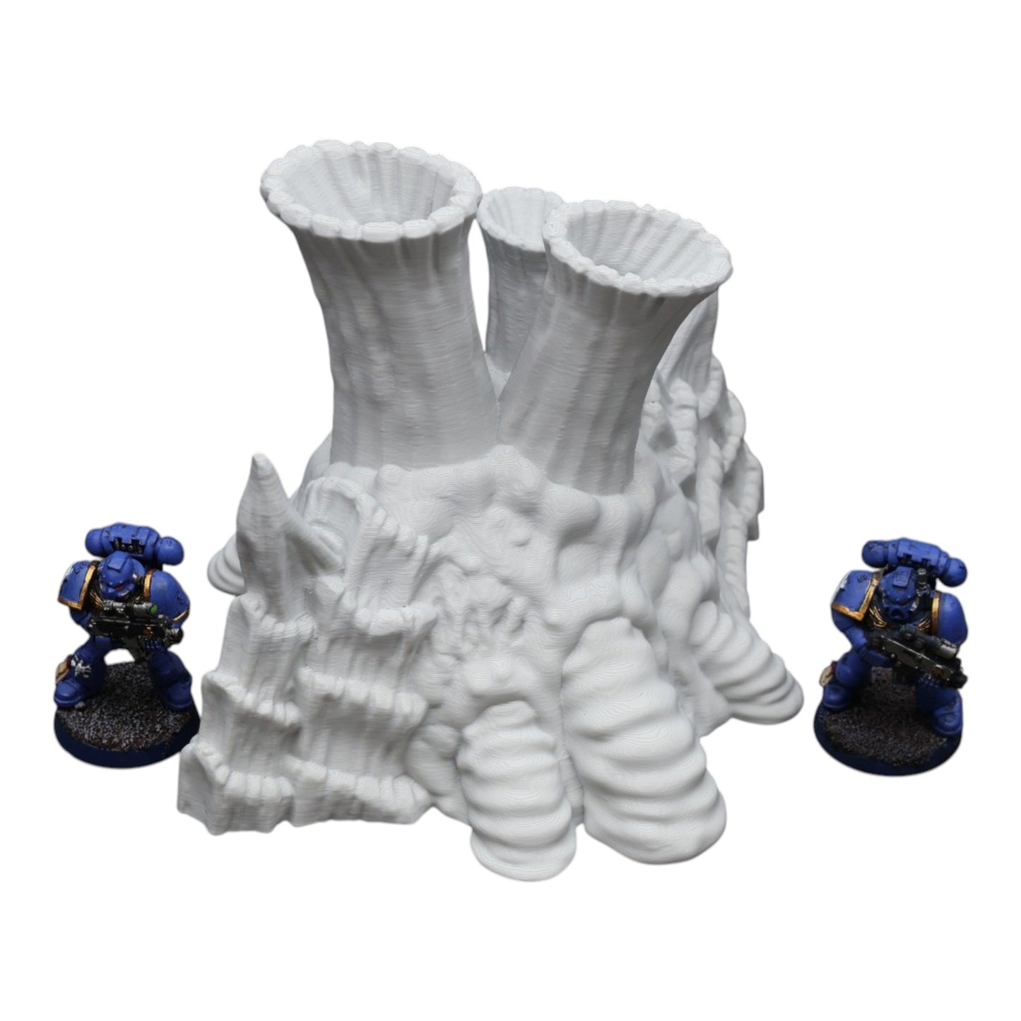 Hive Smokestack #1 - 28mm Wargaming Scatter Terrain Scenery Tabletop Grimdark