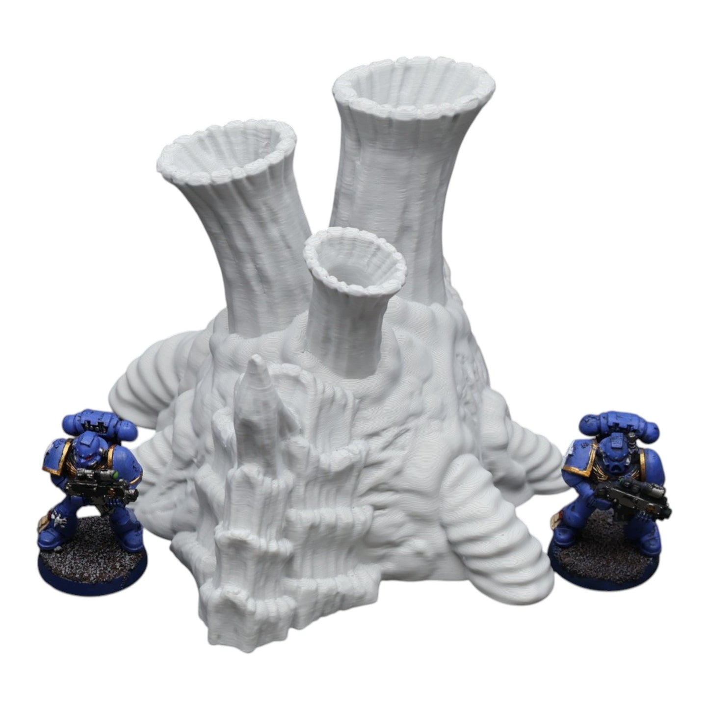 Hive Smokestack #1 - 28mm Wargaming Scatter Terrain Scenery Tabletop Grimdark