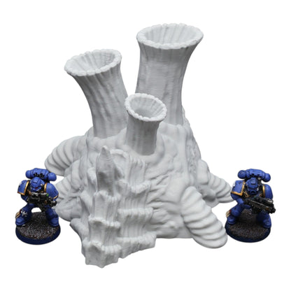 Hive Smokestack #1 - 28mm Wargaming Scatter Terrain Scenery Tabletop Grimdark