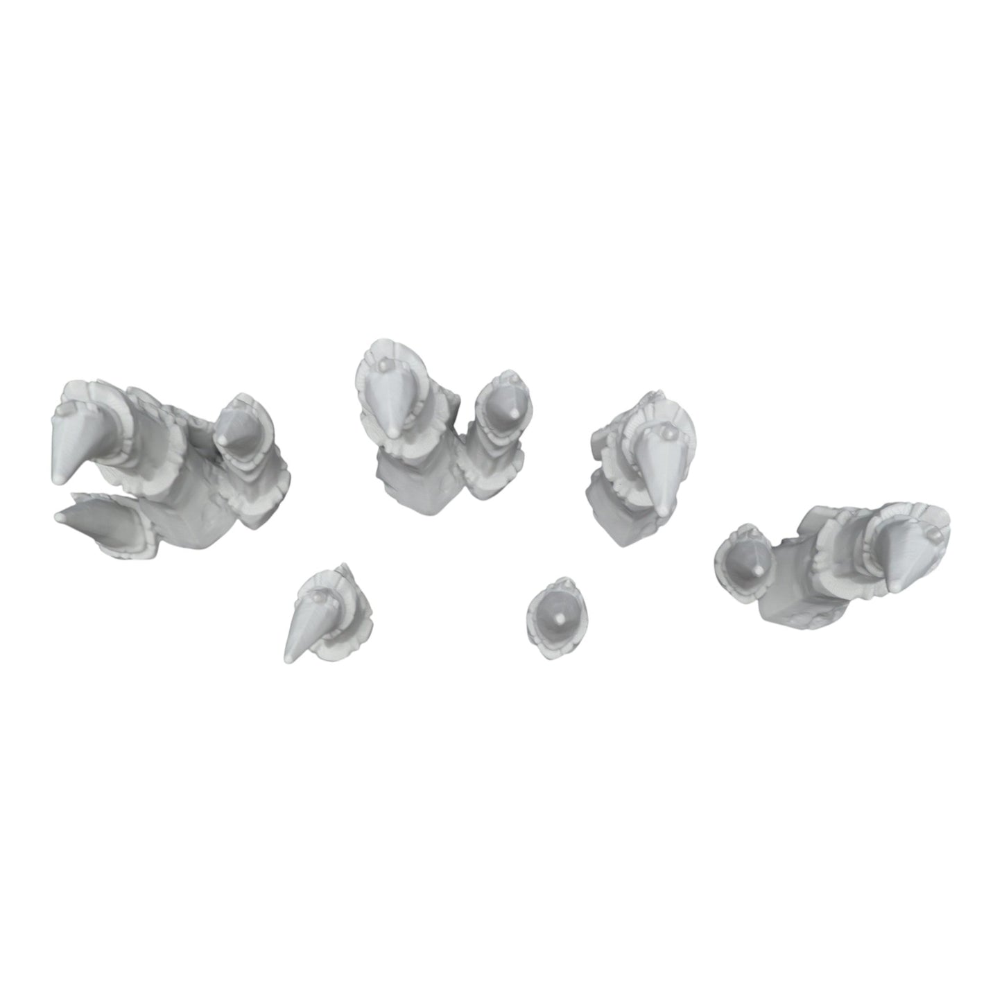Hive Spike Set - 28mm Wargaming Scatter Terrain Scenery Tabletop