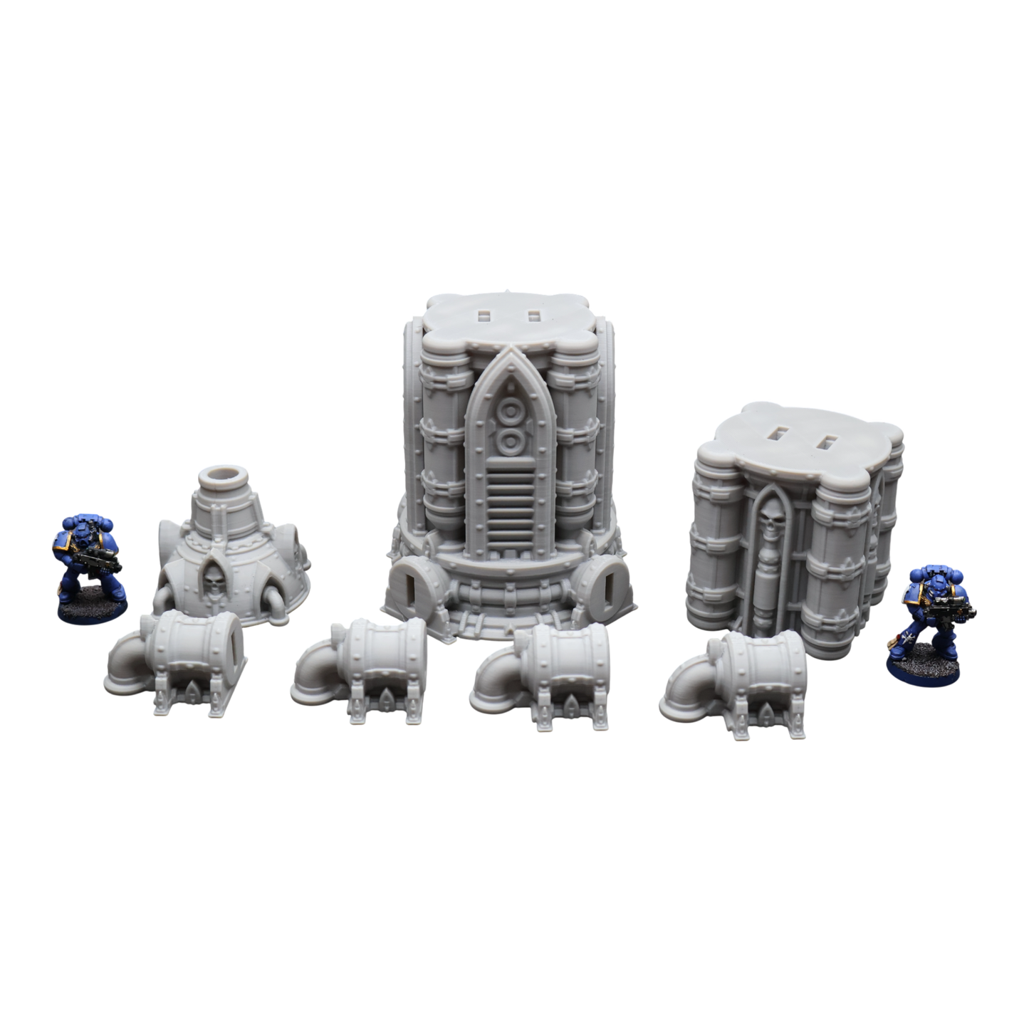 Production Compressor - 28mm Wargaming Scatter Terrain Scenery Tabletop