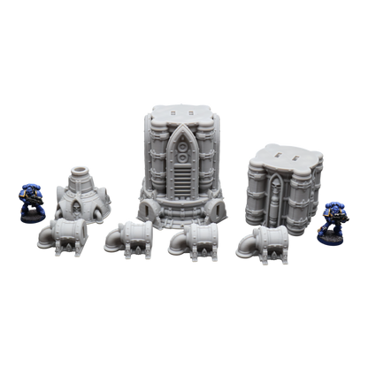 Production Compressor - 28mm Wargaming Scatter Terrain Scenery Tabletop