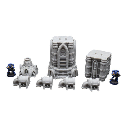 Production Compressor - 28mm Wargaming Scatter Terrain Scenery Tabletop