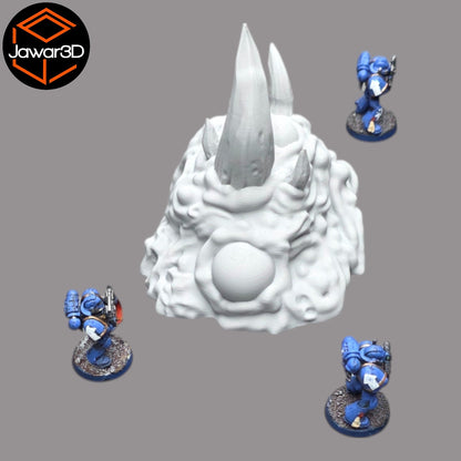 Hive Bile #2 - 28mm Wargaming Scatter Terrain Scenery Tabletop Miniature