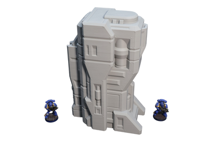 Nuclear Pump #1 - 28mm Wargaming Scatter Terrain Scenery Tabletop Miniature