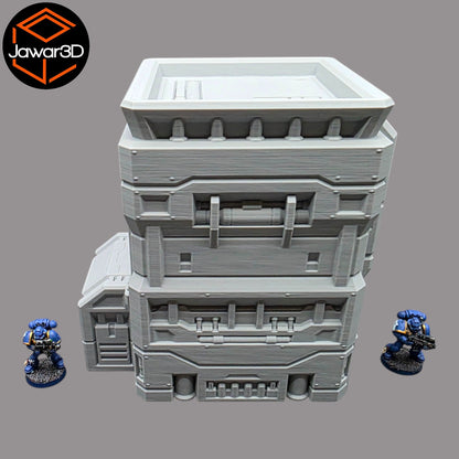 Power Plant - 28mm Wargaming Scatter Terrain Scenery Tabletop Miniature