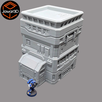 Power Plant - 28mm Wargaming Scatter Terrain Scenery Tabletop Miniature
