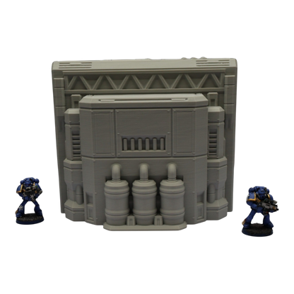 Nuclear Pump #2 - 28mm Wargaming Scatter Terrain Scenery Tabletop Grimdark