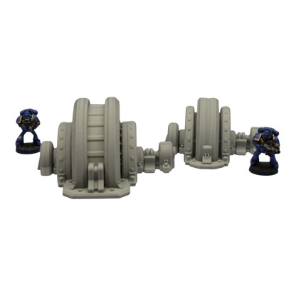 Steam Turbine - 28mm Wargaming Scatter Terrain Scenery Tabletop Grimdark