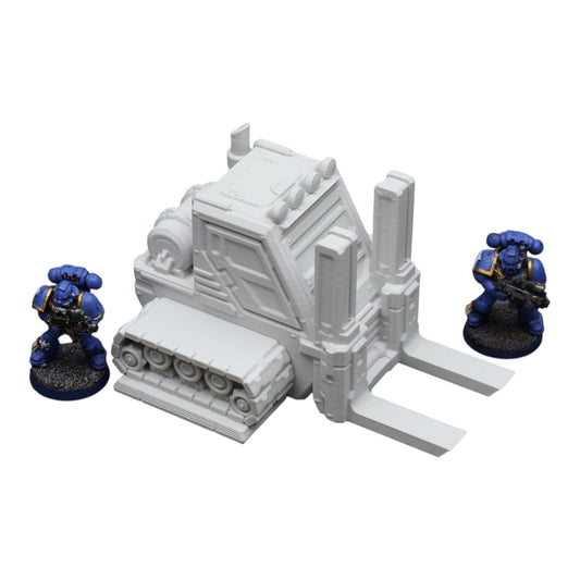 Forklift - 28mm Wargaming Scatter Terrain Scenery Tabletop Grimdark