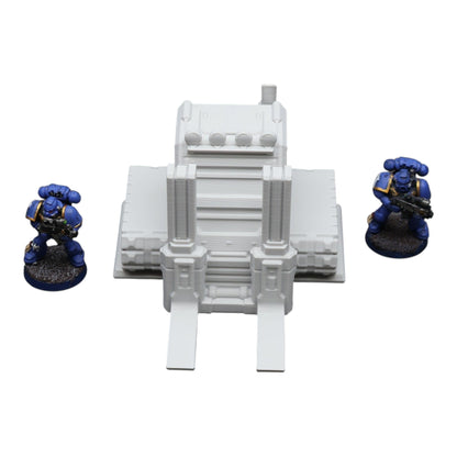 Forklift - 28mm Wargaming Scatter Terrain Scenery Tabletop Grimdark