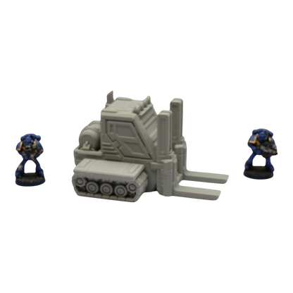Forklift - 28mm Wargaming Scatter Terrain Scenery Tabletop Grimdark