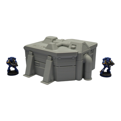 Control Station #2 - 28mm Wargaming Scatter Terrain Scenery Tabletop Grimdark
