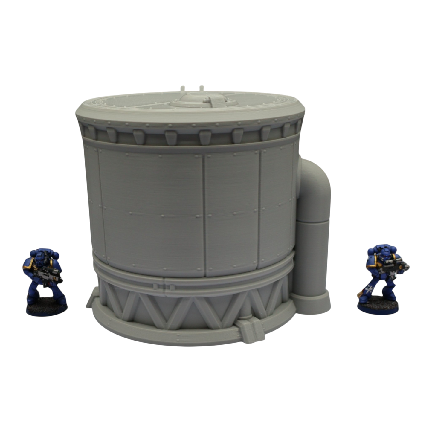 Silo #2 - 28mm Wargaming Scatter Terrain Scenery Tabletop Grimdark