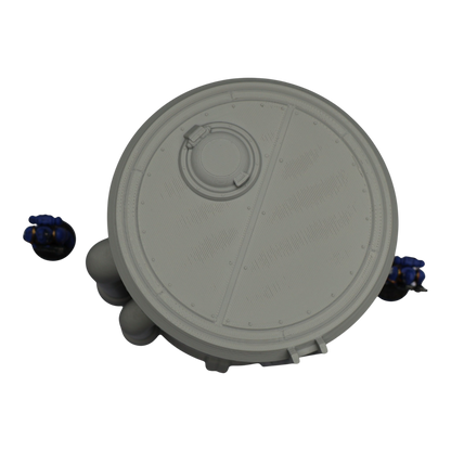 Silo #2 - 28mm Wargaming Scatter Terrain Scenery Tabletop Grimdark