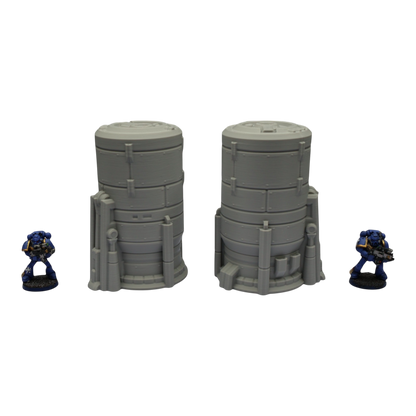 Silo #3 - 28mm Wargaming Scatter Terrain Scenery Tabletop Grimdark