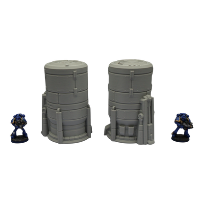 Silo #3 - 28mm Wargaming Scatter Terrain Scenery Tabletop Grimdark
