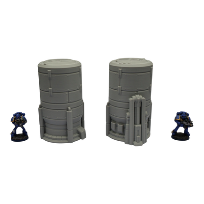 Silo #3 - 28mm Wargaming Scatter Terrain Scenery Tabletop Grimdark