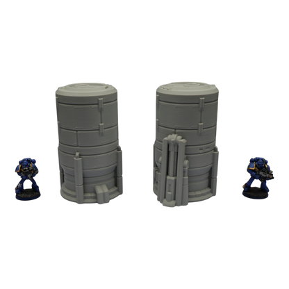 Silo #3 - 28mm Wargaming Scatter Terrain Scenery Tabletop Grimdark