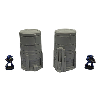 Silo #3 - 28mm Wargaming Scatter Terrain Scenery Tabletop Grimdark