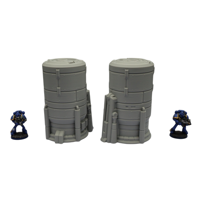 Silo #3 - 28mm Wargaming Scatter Terrain Scenery Tabletop Grimdark