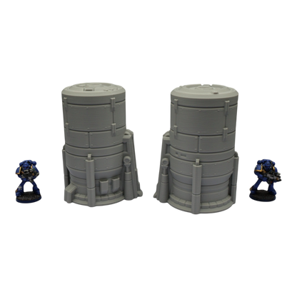 Silo #3 - 28mm Wargaming Scatter Terrain Scenery Tabletop Grimdark