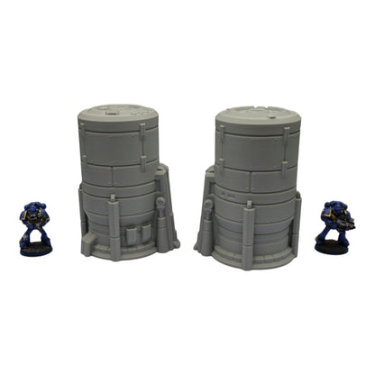 Silo #3 - 28mm Wargaming Scatter Terrain Scenery Tabletop Grimdark