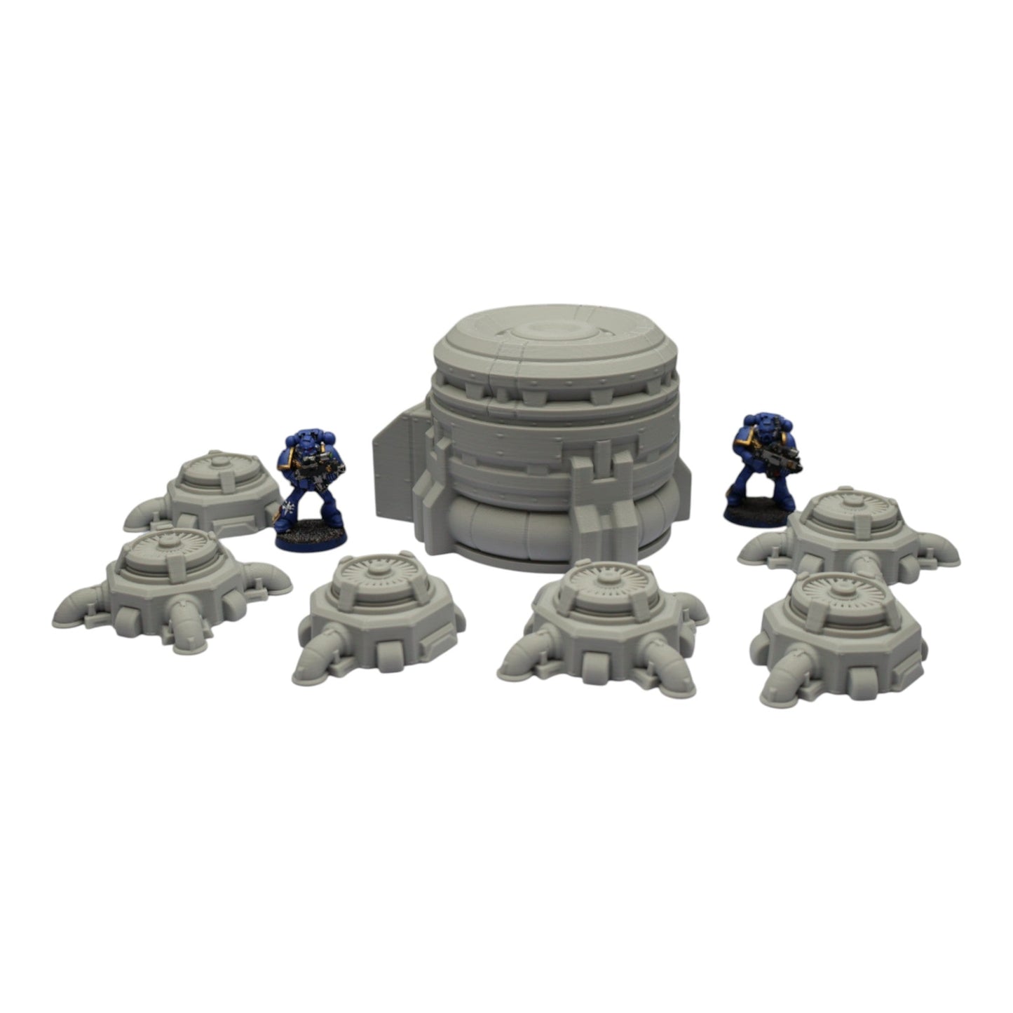 Turbine Fans - 28mm Wargaming Scatter Terrain Scenery Tabletop Grimdark