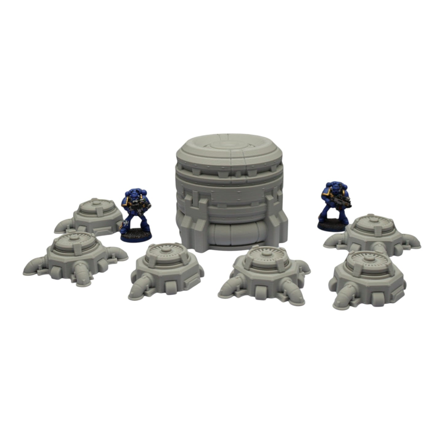 Turbine Fans - 28mm Wargaming Scatter Terrain Scenery Tabletop Grimdark