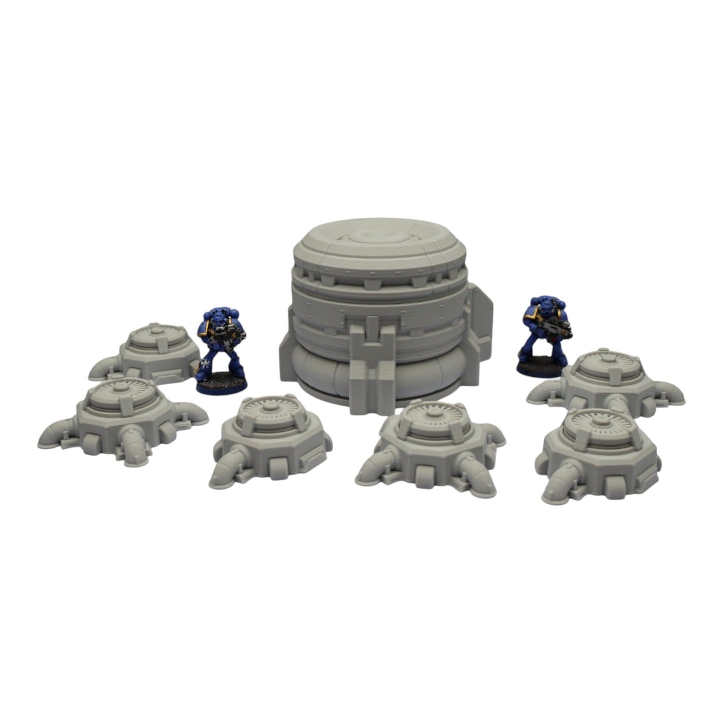 Turbine Fans - 28mm Wargaming Scatter Terrain Scenery Tabletop Grimdark
