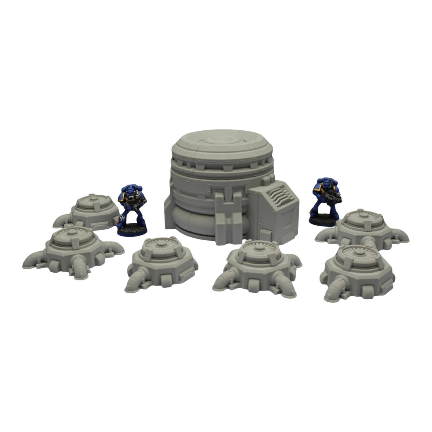 Turbine Fans - 28mm Wargaming Scatter Terrain Scenery Tabletop Grimdark