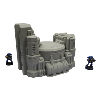 Nuclear Pump #3 - 28mm Wargaming Scatter Terrain Scenery Tabletop Grimdark