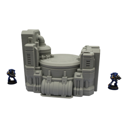 Nuclear Pump #3 - 28mm Wargaming Scatter Terrain Scenery Tabletop Grimdark