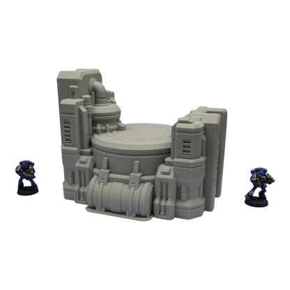 Nuclear Pump #3 - 28mm Wargaming Scatter Terrain Scenery Tabletop Grimdark