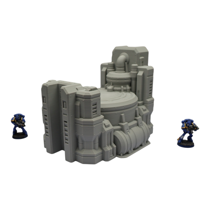 Nuclear Pump #3 - 28mm Wargaming Scatter Terrain Scenery Tabletop Grimdark
