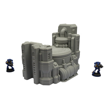 Nuclear Pump #3 - 28mm Wargaming Scatter Terrain Scenery Tabletop Grimdark