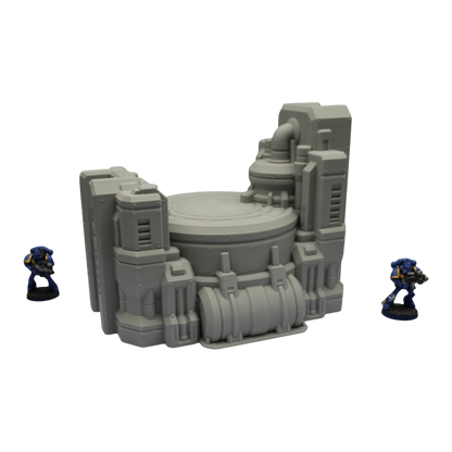 Nuclear Pump #3 - 28mm Wargaming Scatter Terrain Scenery Tabletop Grimdark