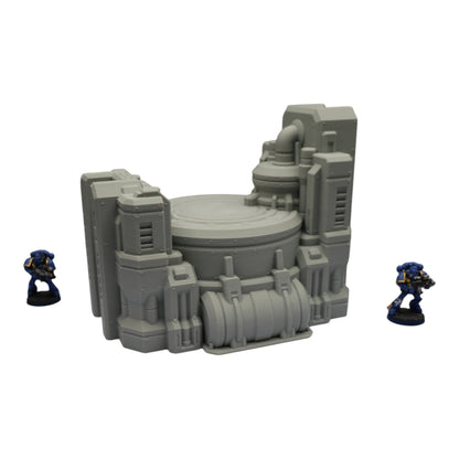 Nuclear Pump #3 - 28mm Wargaming Scatter Terrain Scenery Tabletop Grimdark