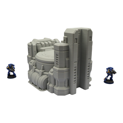 Nuclear Pump #3 - 28mm Wargaming Scatter Terrain Scenery Tabletop Grimdark