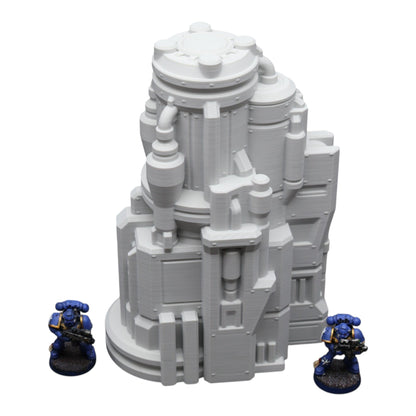 Nuclear Pump #4 - 28mm Wargaming Scatter Terrain Scenery Tabletop Grimdark