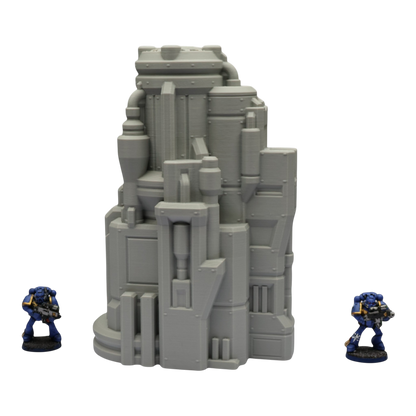 Nuclear Pump #4 - 28mm Wargaming Scatter Terrain Scenery Tabletop Grimdark