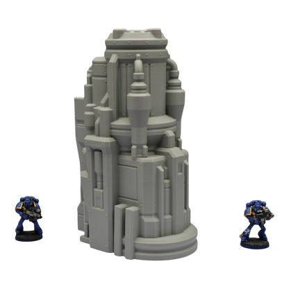 Nuclear Pump #4 - 28mm Wargaming Scatter Terrain Scenery Tabletop Grimdark