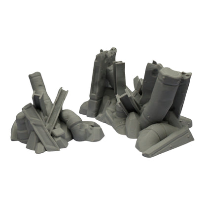 Debris #1 - 28mm Wargaming Scatter Terrain Scenery Tabletop Grimdark