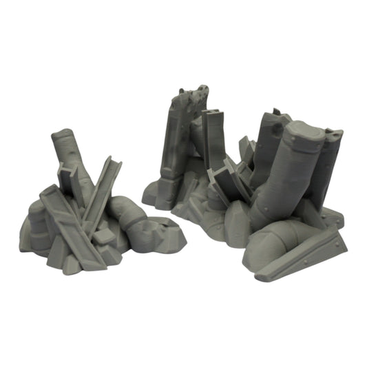 Debris #1 - 28mm Wargaming Scatter Terrain Scenery Tabletop Grimdark