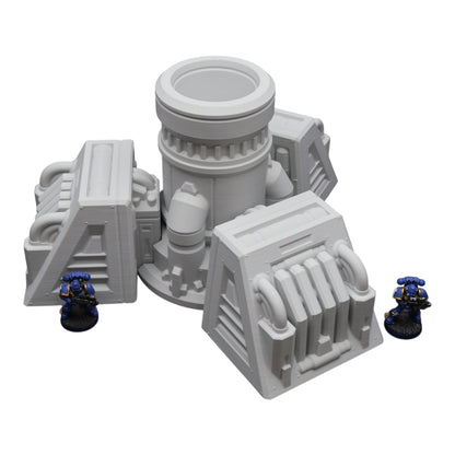Power Furnace #1 - 28mm Wargaming Scatter Terrain Scenery Tabletop Grimdark