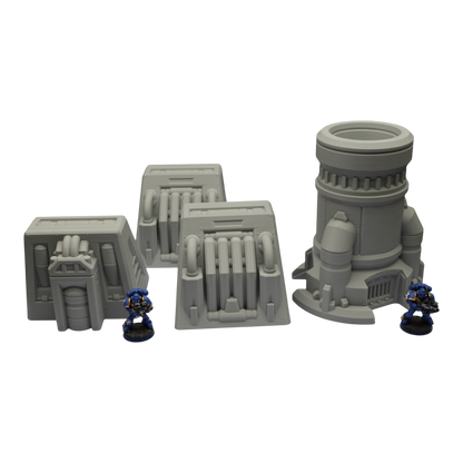 Power Furnace #1 - 28mm Wargaming Scatter Terrain Scenery Tabletop Grimdark